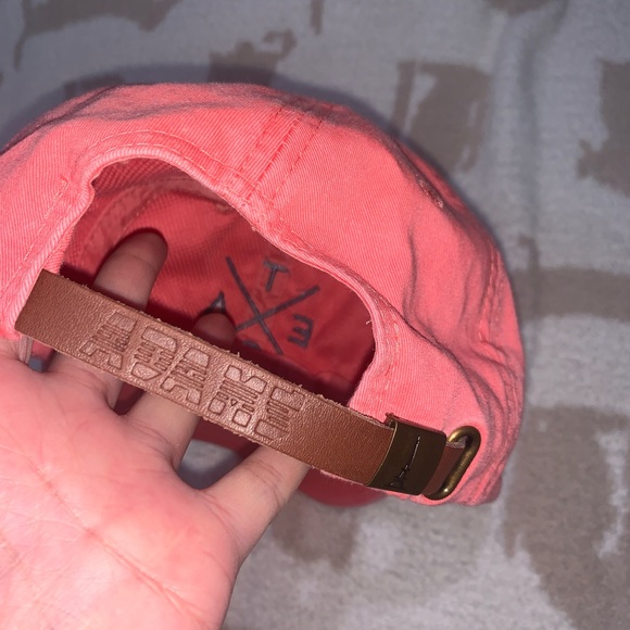 Texas Baseball Hat (Salmon/Coral color) one size fits all - Picture 5 of 9